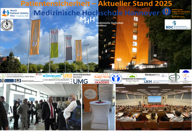 Fünf Eindrücke von der MHH und Sponsorenlogos
