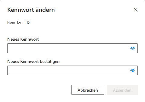 Kennwortdialog